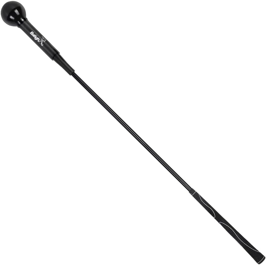 Golf Training Aid Stick - Professional Swing Tempo Trainer for Strength, Balance, and Flexibility (48 Inch)